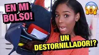 QUÉ LLEVO EN MI BOLSO 2018? UN DESTORNILLADOR Y MONTÓN DE COSAS! TEDDY BLAKE NEW YORK | Mary Pulido