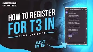 How to Join BGMI Esports in 2025 | Register T3 Scrims in Discord | how to join BGMI custom