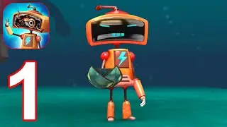 Tiny Robots Recharged - Gameplay Walkthrough Part 1 Levels 1-4 (Android, iOS)