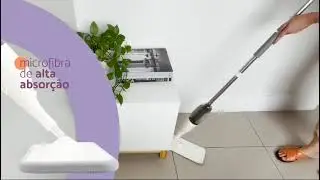 Mop spray com gatilho e dispenser - Simplo