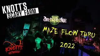 Knott's Scary Farm The Grimoire Maze Flow Thru 2022