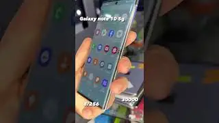 Samsung Galaxy note 10 5g First look #shorts