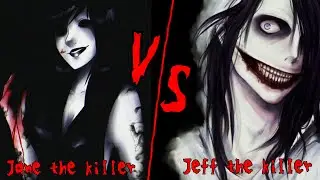 ☠︎︎Jane the killer ᐯᔕ Jeff the killer // 𝐶𝑟𝑒𝑒𝑝𝑦𝑝𝑎𝑠𝑡𝑎☠︎︎