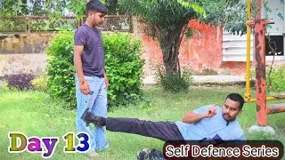 Ground Defense Basics | गिरने पर कैसे बचें | Self Defense Hindi | Day 13
