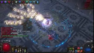 POE 3.12 Archmage Ball lightning Necromancer A8 Baran the crusader