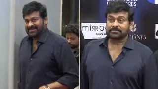 Mega Star Chiranjeevi Superb Visuals @ SIIMA 2021 Awards Red Carpet Event | Day 2