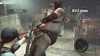 The Mercenaries Tricell RoofTop Jill BSAA Solo 451k | Resident Evil 5 PC