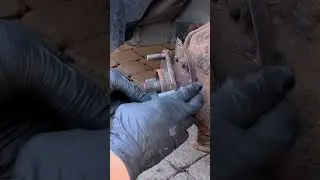 How To Fix A Loose Wheel Stud  #mechanic #mechanicsecrets #diy #mechanicaltips #shorts