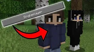 This Minecraft Mod Lets You Play Singleplayer With Friends!