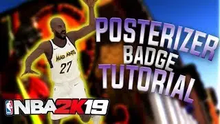 NBA 2K19 *Легкое* руководство по созданию значка для постера | Как получить