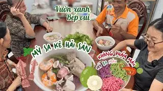 Làm Mỳ Sake Hải Sản 3 Màu Tự Nhiên Đơn Giản – Ngon, Không Cần Phẩm Màu