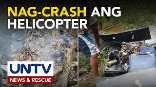 PAF chopper, bumagsak sa Agusan del Sur habang nasa disaster mission