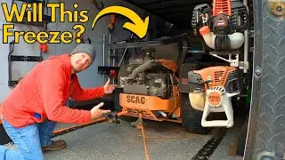Surviving The Winter Storm! Will Our Commercial Lawn Equipment Survive The  Freeze?