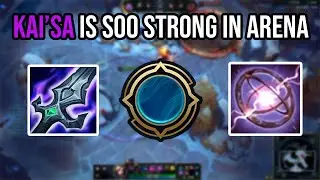 KAISA IS SOO OP IN ARENA | Kai'sa gameplay