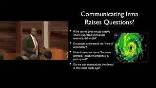 2017 -  8th Annual UW-AOS Robock Lecture - J. Marshall Shepherd