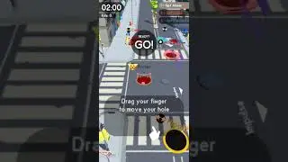 Hole.io Arcade game | Developer: Voodoo  | Quiet Gaming402 #shorts
