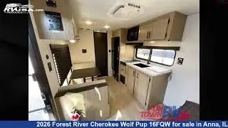 Breathtaking 2026 Forest River Cherokee Wolf Pup Travel Trailer RV For Sale in Anna, IL | RVUSA.com