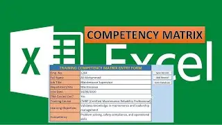 How to Create Employee Competency Inventory Matrix Part 1