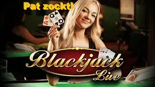 Pat zockt Live Blackjack Online  -  Vera&John Casino