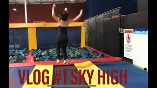Vlog #1 SKY HIGH!!!! | BRITNEYB