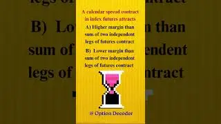 F&O-Quiz-Q36- A calendar spread contract in index futures attracts ?