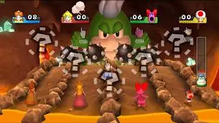 Mario Party 9  Boo's Horror Castle Party Part 24 ( Princess Daisy Solo vs  3 Player)