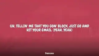 Hurricane Wisdom - Demons (Lyrics)