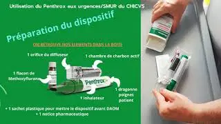 Utilisation du Penthrox aux urgencesSMUR du CHICVS