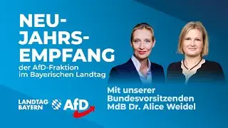 NEUJAHRSEMPFANG der AfD-Fraktion im Bayerischen Landtag am 31.01.2026