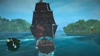 Assassin's Creed 4 Black Flag - The Outlaw's Cave Assassin Contract Gameplay