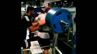 Box Squat 300 kg Fail