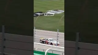 X-pipes in an Arca car at Kansas Speedway in 2021 #nascar