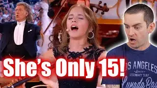 15 Year Old Emma Kok Sings Voil&agrave; REACTION! &ndash; Andr&eacute; Rieu, Maastricht 2023