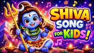 Om Namah Shivaya | Cute Shiva Song in Telugu | Kids 3D Animation | Bhakti Rhymes | BP Kids