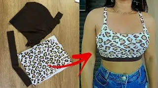 DIY: Pra Vender ou Usar?! TU ESCOLHE - Fa&ccedil;a top lindo em poucos passos