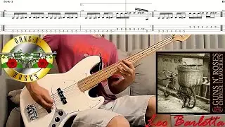 Better - Bass Cover + Original TAB | Guns N' Roses @gunsnroses