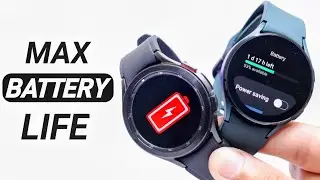 Samsung Galaxy Watch 4 Get Maximum Battery Life!