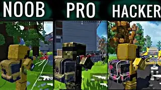 Noob VS Pro VS Hacker || HunterCraft Gameplay || xHEAT Gaming   &bull;  (-_-)