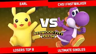 RCST3: earL vs Fastwalker (Losers Top 8) | Pikachu vs Yoshi