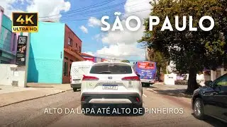 Alto da Lapa at&eacute; Alto de Pinheiros, Zona Oeste, S&atilde;o Paulo 4K