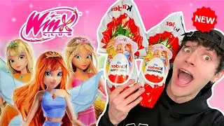 UNBOXING uova Kinder delle NUOVE Winx! 💖 - 2023