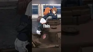 Anime girls who drive tanks! #shorts #anime