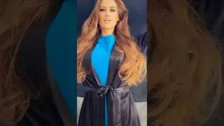 Elegant and feminine style with black abaya Mistress of Boudoir and blue turquoise dress Soulful