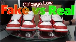 This Fake Jordan 1 Chicago Low Is Almost PERFECT &ndash; Real vs Fake Comparison Will Shock You! 😱