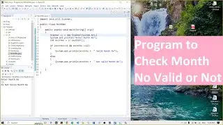 Program to Check Month No Valid or Not In Java