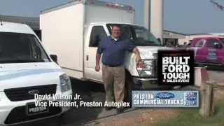Preston Ford Commercial Truck Built Ford Tough Sales Event in Maryalnd and Delaware