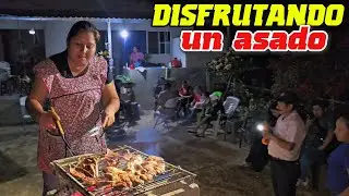Así es un ASADO en FAMILIA en TACUBA, EL SALVADOR.