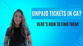Discover How To Check For Unpaid Traffic Tickets In California - Tips & Tricks! 🚗🚨
