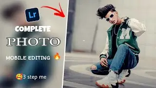 Blue and black cinematic tone mobile editing (Faizan creation)