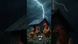 Grandma&rsquo;s Hen and the Rain    #aivideo #aishort #aistory